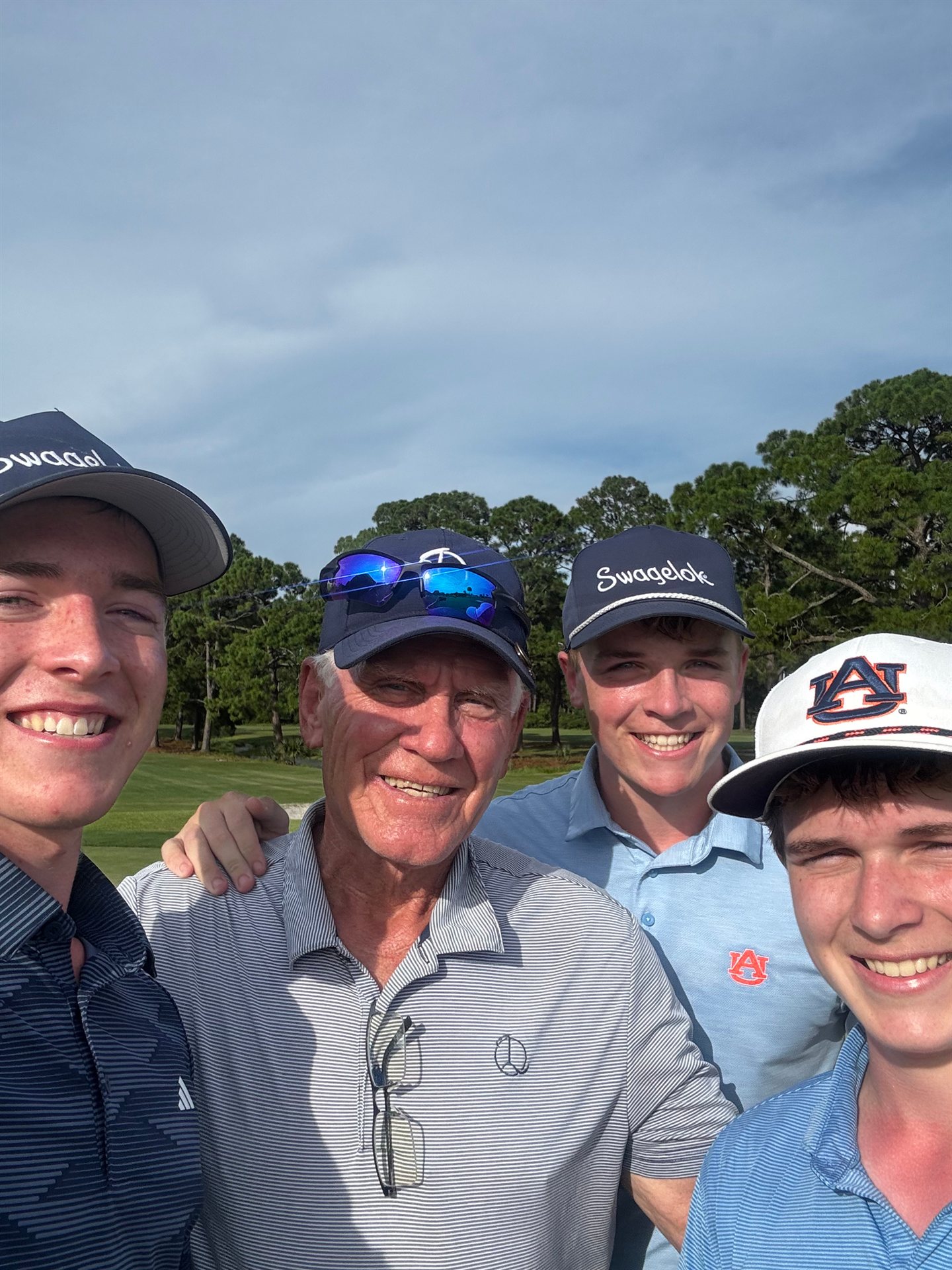 Rex Blair Golf Lessons in action