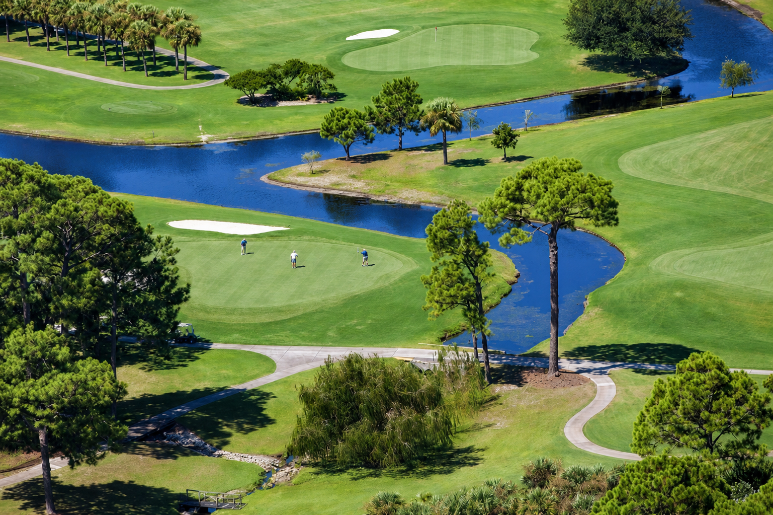 Legacy Golf Club course landscape